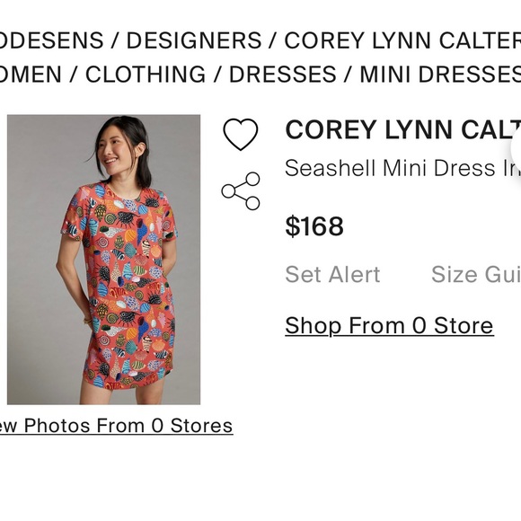 A Corey Lynn Calter seashell dress🤗 - Picture 7 of 8